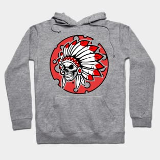 Skull indian Hoodie